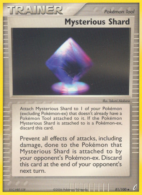 Mysterious Shard (81/100) [EX: Crystal Guardians] | Exor Games Truro