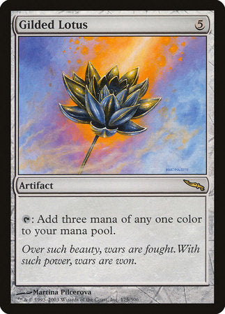 Gilded Lotus [Mirrodin] | Exor Games Truro