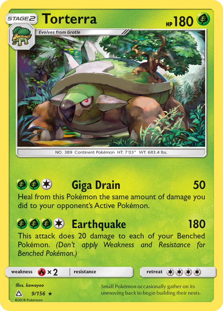 Torterra (9/156) [Sun & Moon: Ultra Prism] | Exor Games Truro