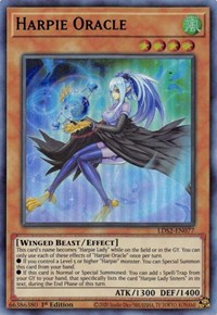 Harpie Oracle (Green) [LDS2-EN077] Ultra Rare | Exor Games Truro