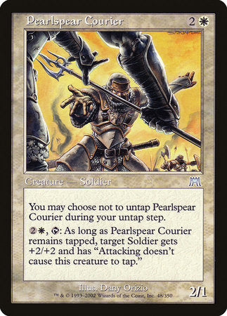 Pearlspear Courier [Onslaught] | Exor Games Truro