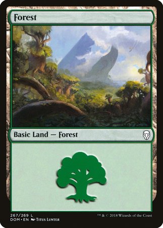 Forest (267) [Dominaria] | Exor Games Truro