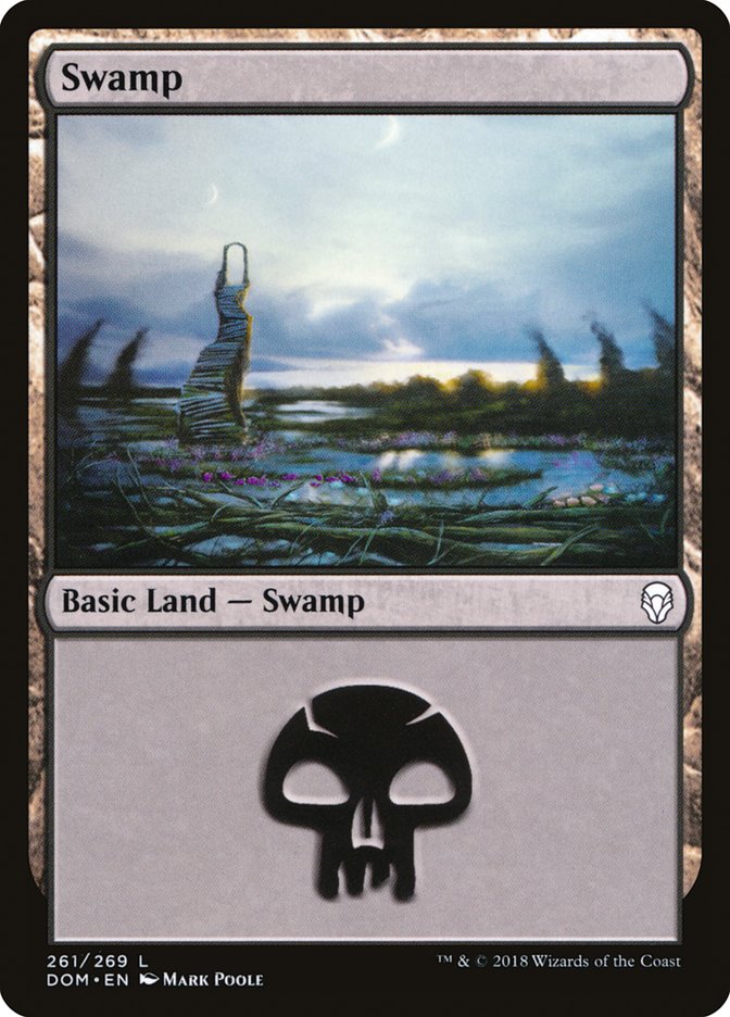 Swamp (261) [Dominaria] | Exor Games Truro