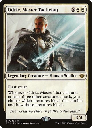 Odric, Master Tactician [Archenemy: Nicol Bolas] | Exor Games Truro