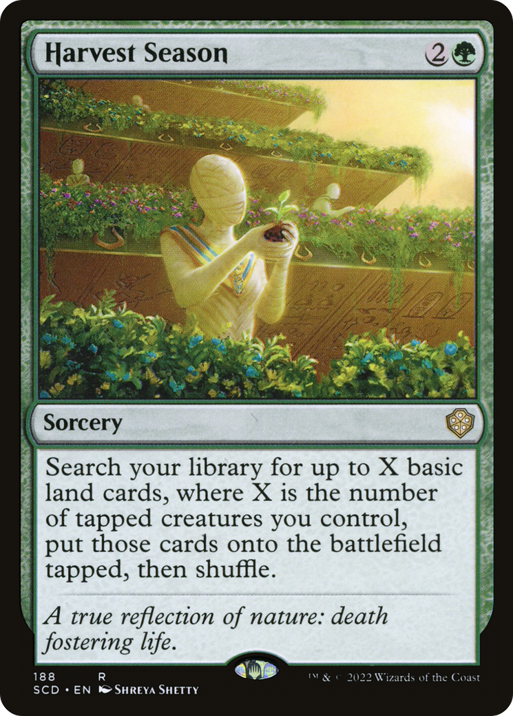 Harvest Season [Starter Commander Decks] | Exor Games Truro