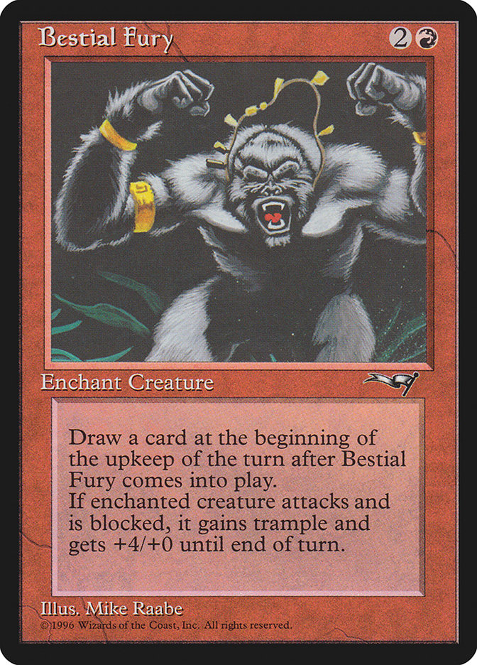 Bestial Fury (Fists Raised) [Alliances] | Exor Games Truro