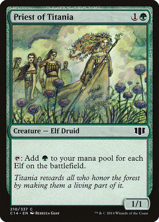 Priest of Titania [Commander 2014] | Exor Games Truro