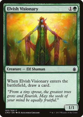 Elvish Visionary [Commander Anthology] | Exor Games Truro