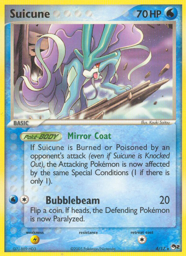 Suicune (4/17) [POP Series 2] | Exor Games Truro