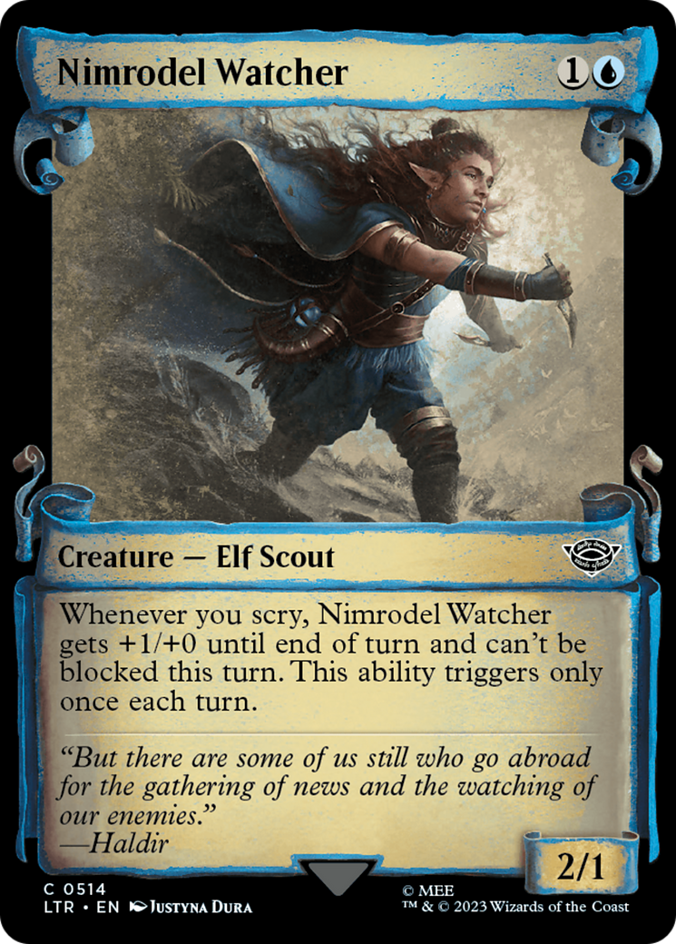 Nimrodel Watcher [The Lord of the Rings: Tales of Middle-Earth Showcase Scrolls] | Exor Games Truro