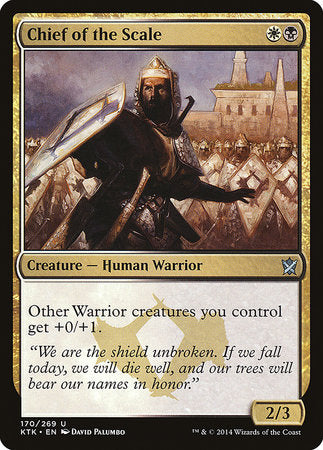 Chief of the Scale [Khans of Tarkir] | Exor Games Truro