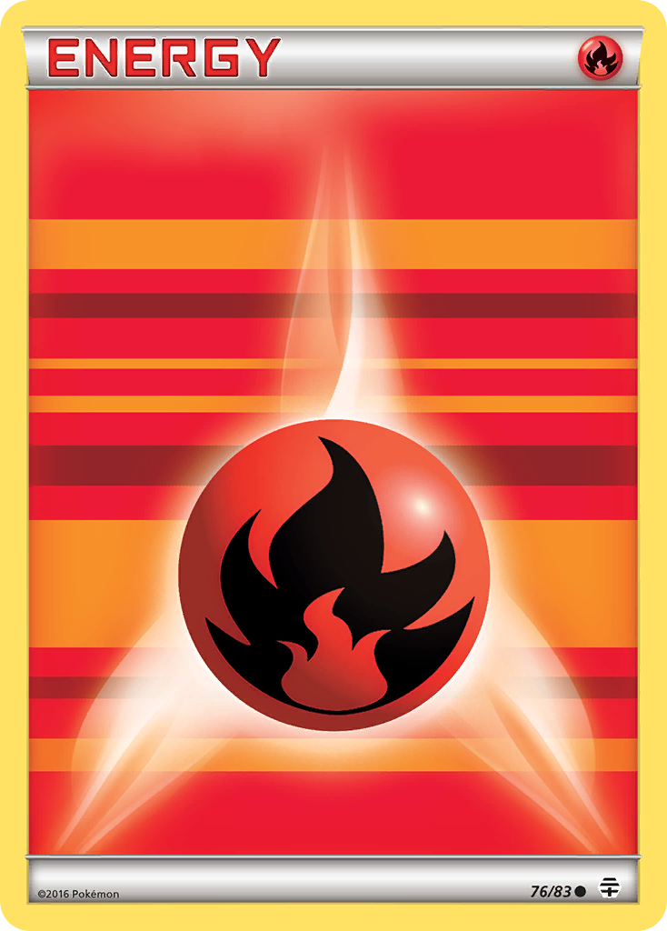 Fire Energy (76/83) [XY: Generations] | Exor Games Truro