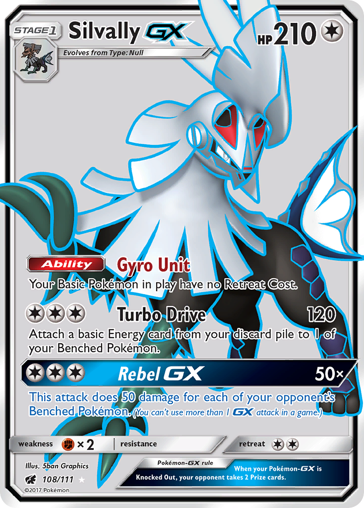 Silvally GX (108/111) [Sun & Moon: Crimson Invasion] | Exor Games Truro