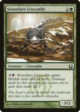 Stonefare Crocodile [Return to Ravnica] | Exor Games Truro