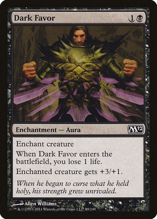 Dark Favor [Magic 2012] | Exor Games Truro