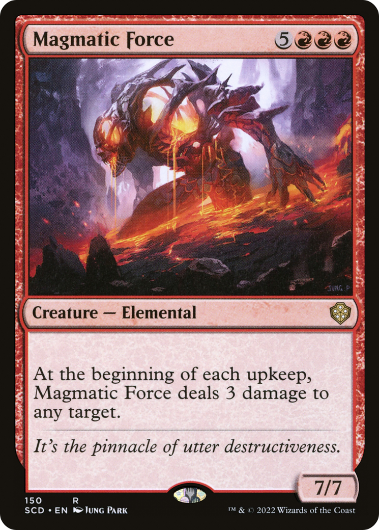 Magmatic Force [Starter Commander Decks] | Exor Games Truro