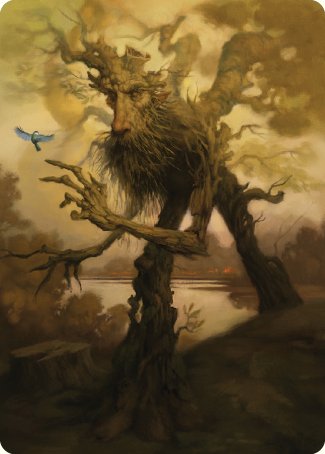 Treefolk Token Art Card [The Lord of the Rings: Tales of Middle-earth Art Series] | Exor Games Truro