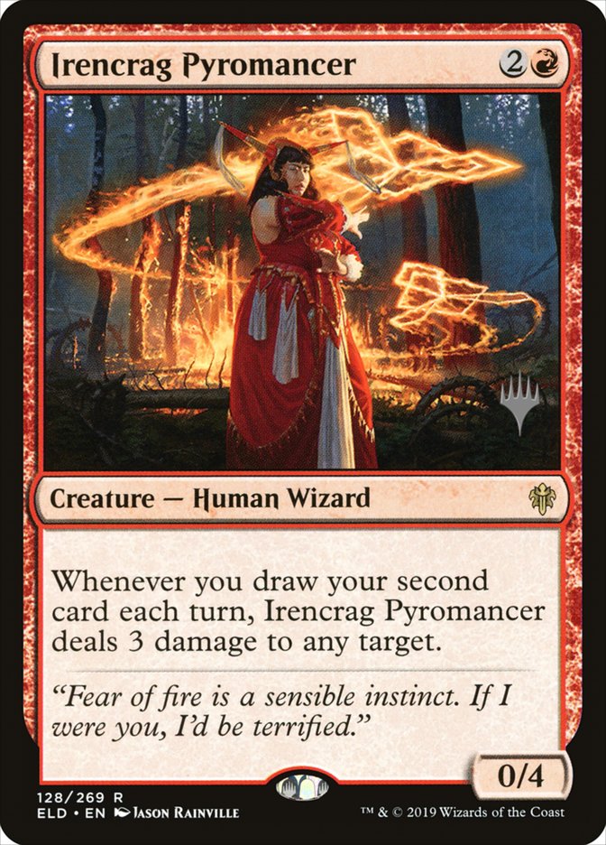 Irencrag Pyromancer (Promo Pack) [Throne of Eldraine Promos] | Exor Games Truro