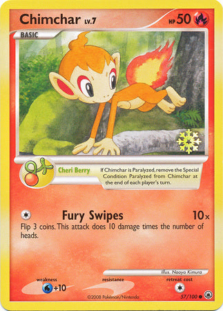 Chimchar (57/100) [Countdown Calendar Promos] | Exor Games Truro