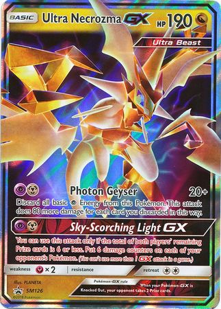 Ultra Necrozma GX (SM126) (Jumbo Card) [Sun & Moon: Black Star Promos] | Exor Games Truro