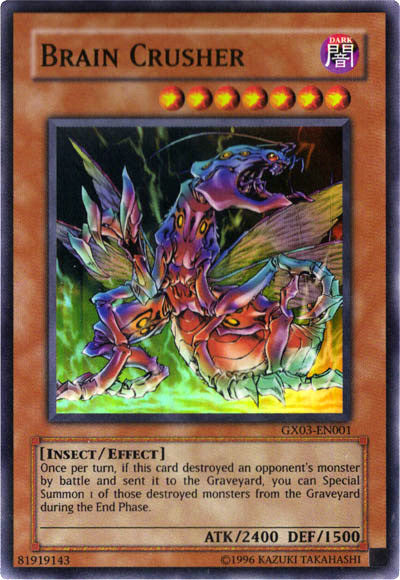 Brain Crusher [GX03-EN001] Super Rare | Exor Games Truro