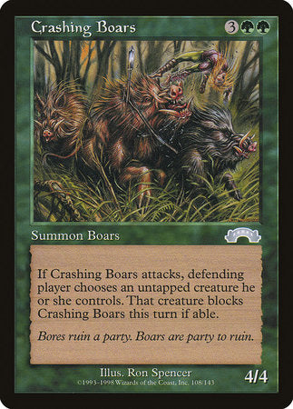 Crashing Boars [Exodus] | Exor Games Truro