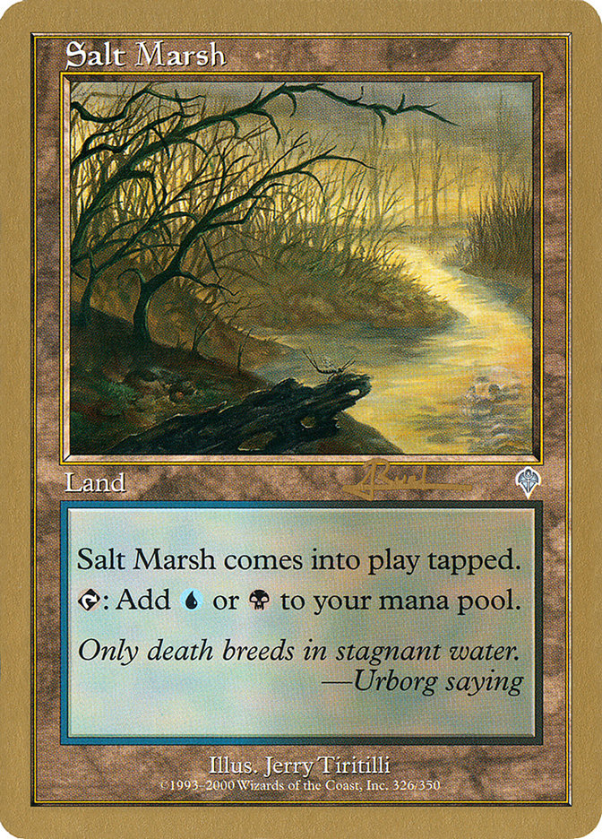 Salt Marsh (Antoine Ruel) [World Championship Decks 2001] | Exor Games Truro