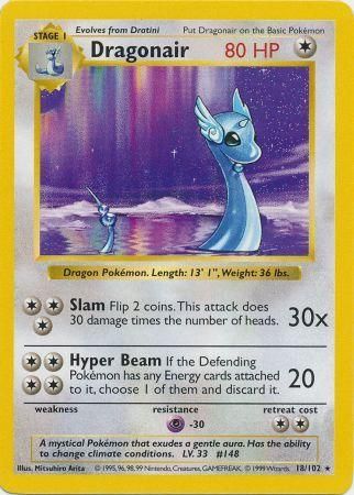 Dragonair (18/102) [Base Set Shadowless Unlimited] | Exor Games Truro