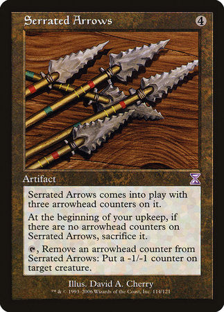 Serrated Arrows [Time Spiral Timeshifted] | Exor Games Truro
