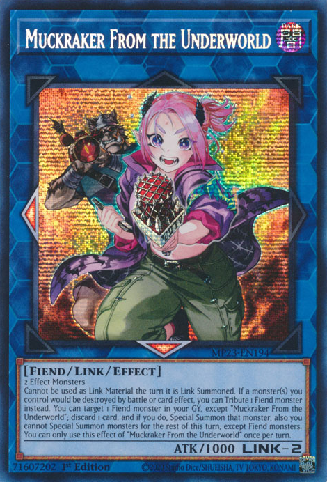 Muckraker From the Underworld [MP23-EN194] Prismatic Secret Rare | Exor Games Truro