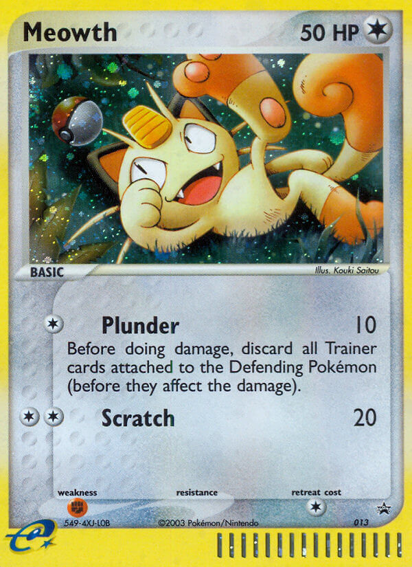 Meowth (013) [Nintendo: Black Star Promos] | Exor Games Truro