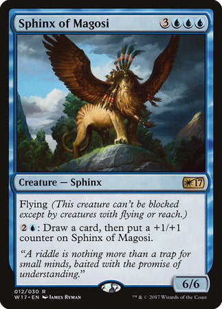 Sphinx of Magosi [Welcome Deck 2017] | Exor Games Truro