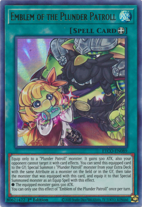 Emblem of the Plunder Patroll [ETCO-EN089] Ultra Rare | Exor Games Truro