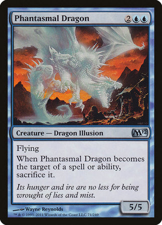 Phantasmal Dragon [Magic 2012] | Exor Games Truro