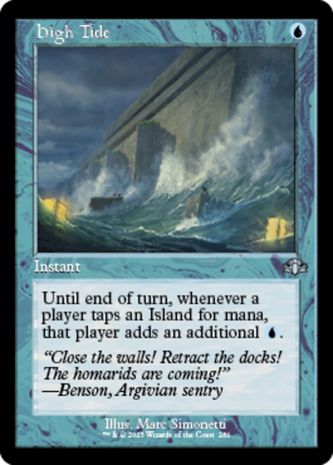 High Tide (Retro) [Dominaria Remastered] | Exor Games Truro