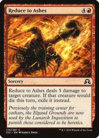 Reduce to Ashes [Shadows over Innistrad] | Exor Games Truro