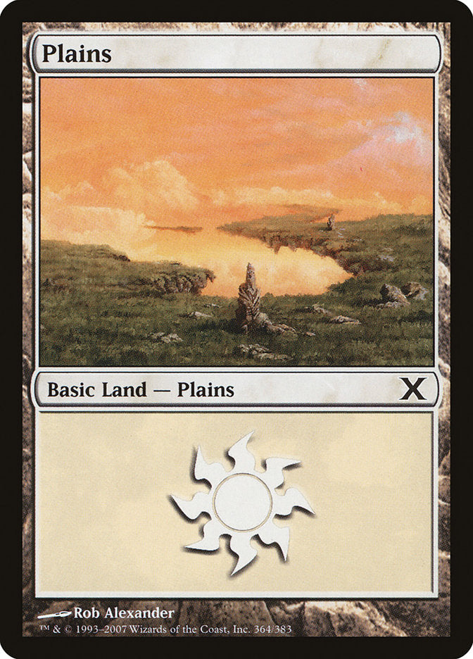 Plains (364) [Tenth Edition] | Exor Games Truro