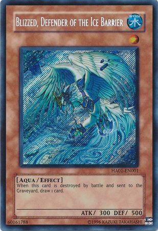 Blizzed, Defender of the Ice Barrier [HA01-EN001] Secret Rare | Exor Games Truro