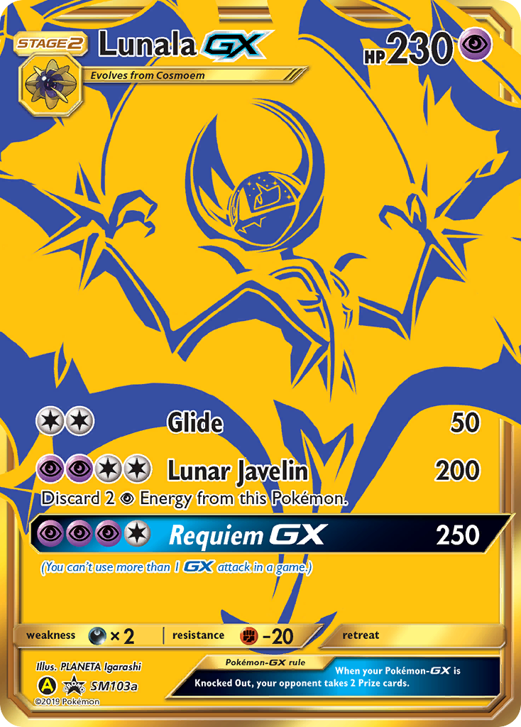 Lunala GX (SM103a) [Sun & Moon: Black Star Promos] | Exor Games Truro