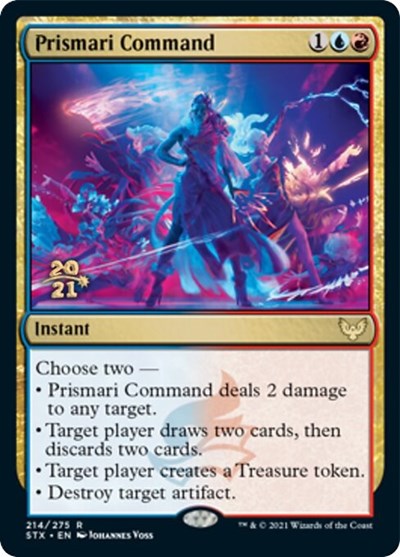 Prismari Command [Strixhaven: School of Mages Prerelease Promos] | Exor Games Truro