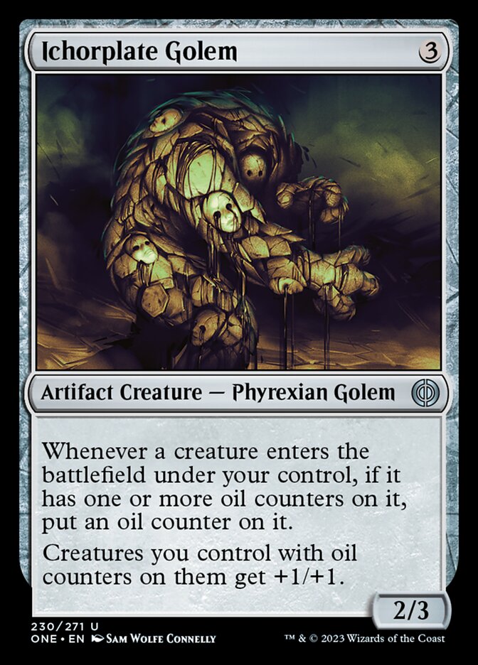 Ichorplate Golem [Phyrexia: All Will Be One] | Exor Games Truro