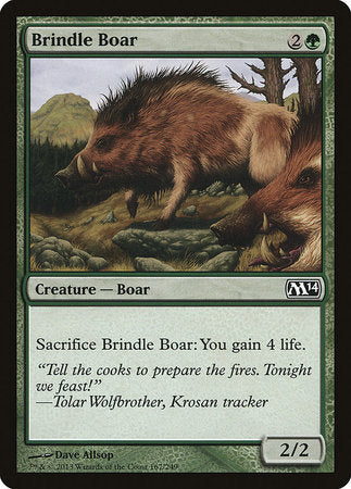 Brindle Boar [Magic 2014] | Exor Games Truro