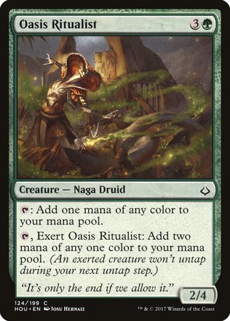 Oasis Ritualist [Hour of Devastation] | Exor Games Truro