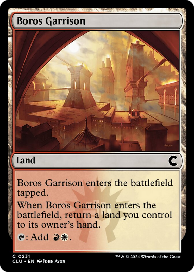 Boros Garrison [Ravnica: Clue Edition] | Exor Games Truro