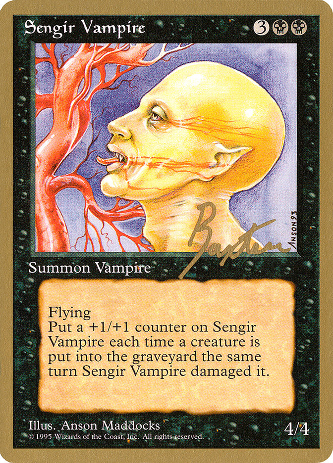 Sengir Vampire (George Baxter) [Pro Tour Collector Set] | Exor Games Truro