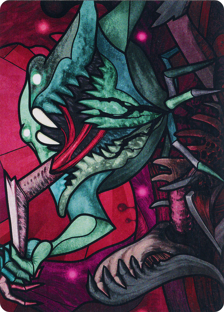 Yargle, Glutton of Urborg Art Card [March of the Machine Art Series] | Exor Games Truro