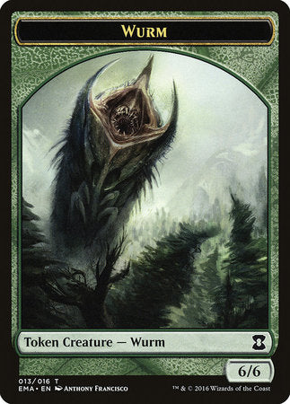 Wurm Token [Eternal Masters Tokens] | Exor Games Truro