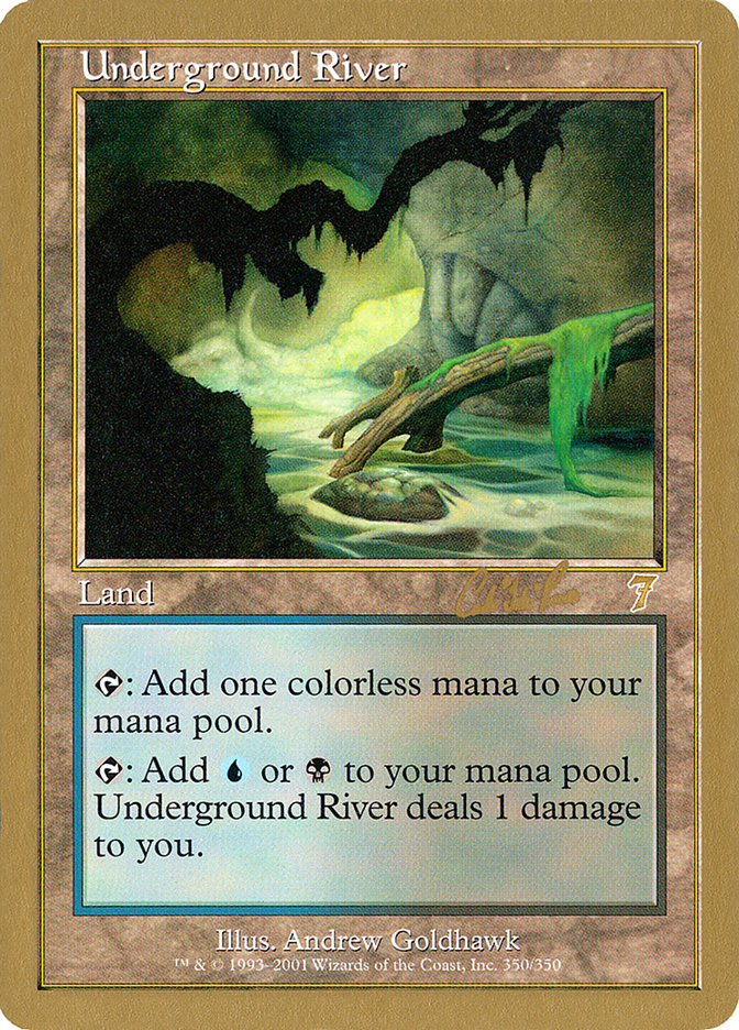 Underground River (Carlos Romao) [World Championship Decks 2002] | Exor Games Truro