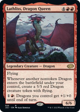 Lathliss, Dragon Queen [Jumpstart 2022] | Exor Games Truro