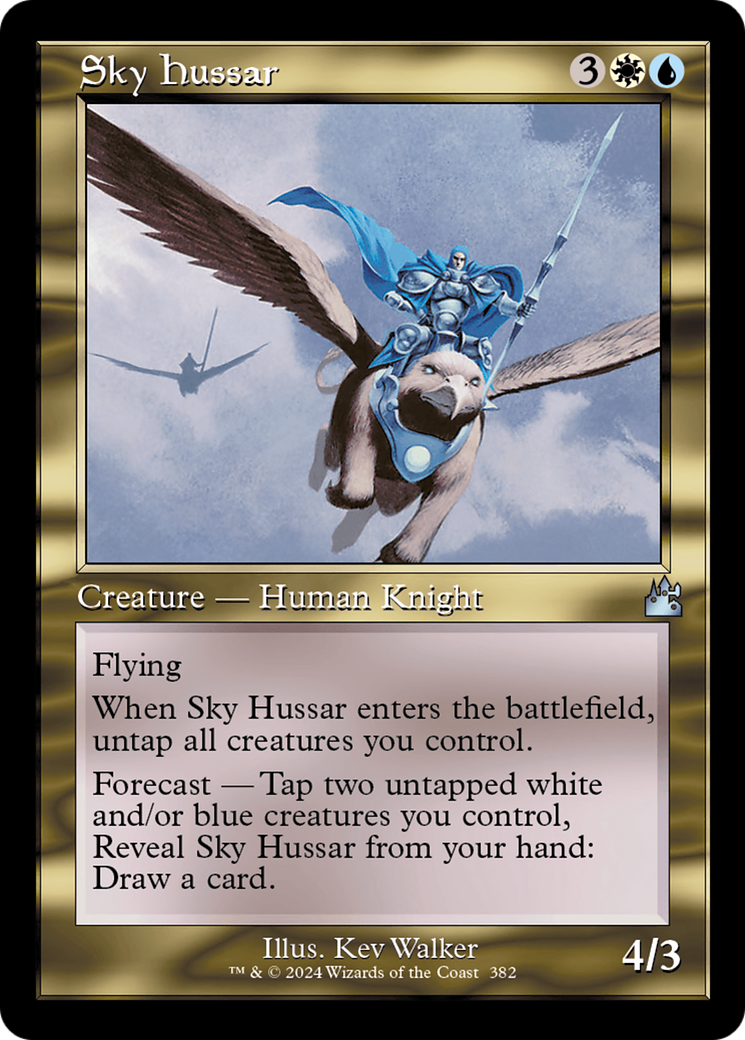 Sky Hussar (Retro Frame) [Ravnica Remastered] | Exor Games Truro